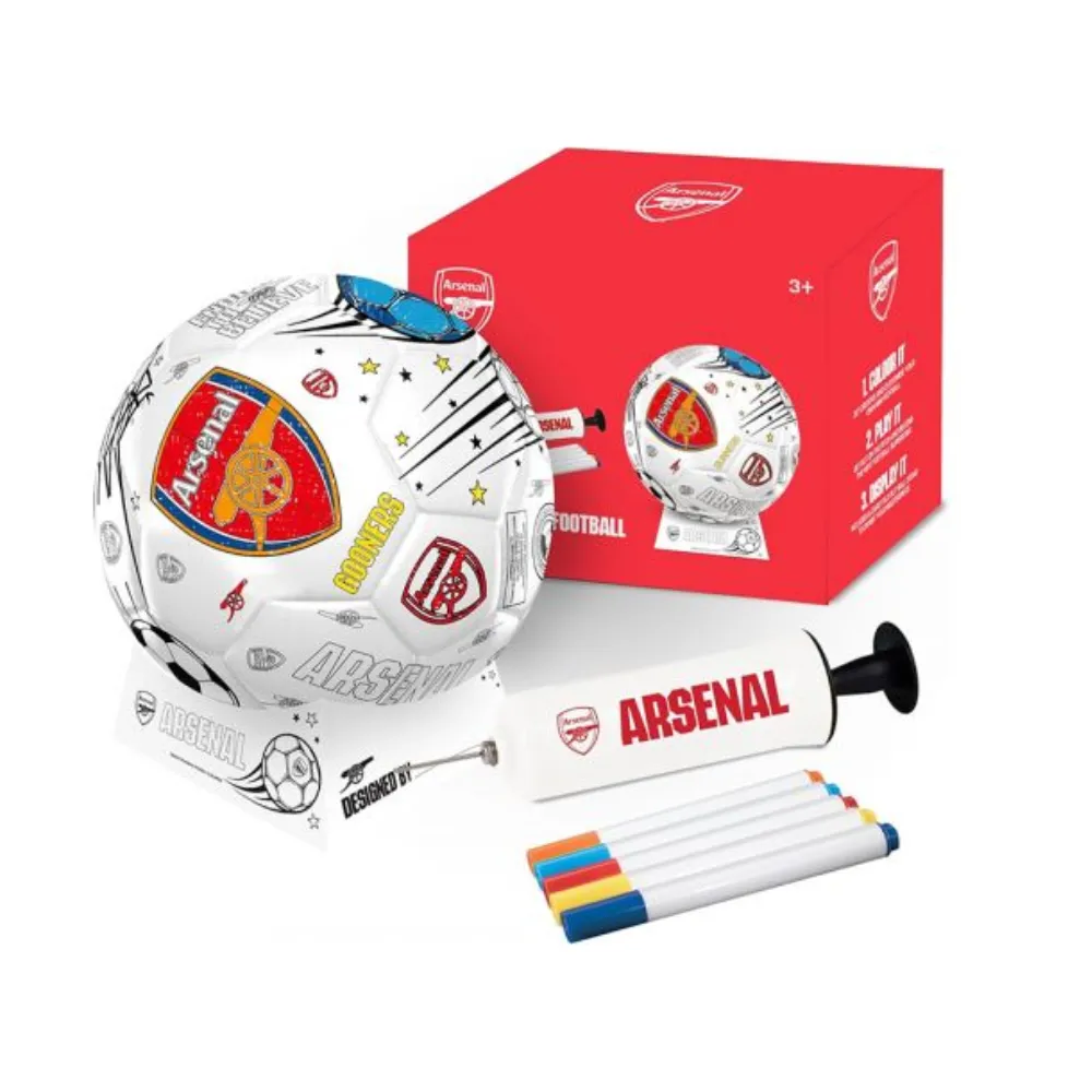 Arsenal Official Colour In Mini Football Set