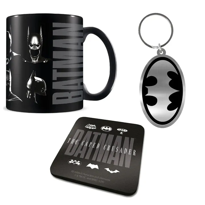 Batman Gift Set (Mug, Coaster & Keychain)
