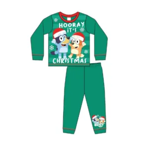 Bluey Official Hooray It's Christmas Pyjamas