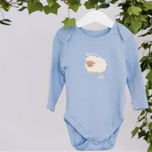Born in 2025 Baby's Long Sleeve Bodysuit