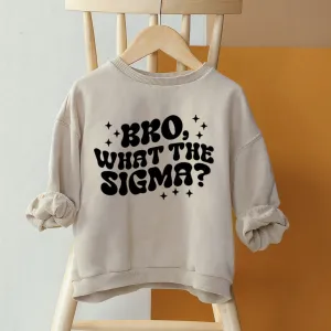 Bro What The Sigma Sweatshirt