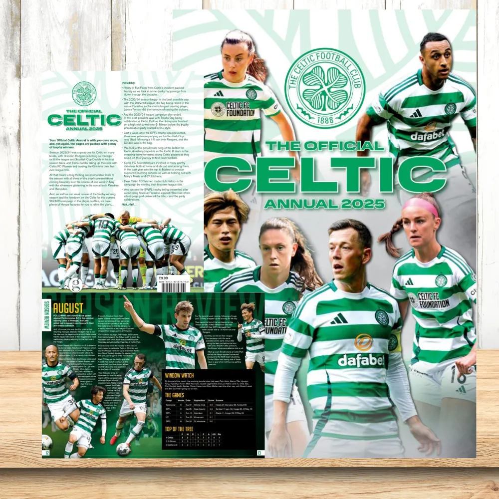 Celtic 2025 Official Annual