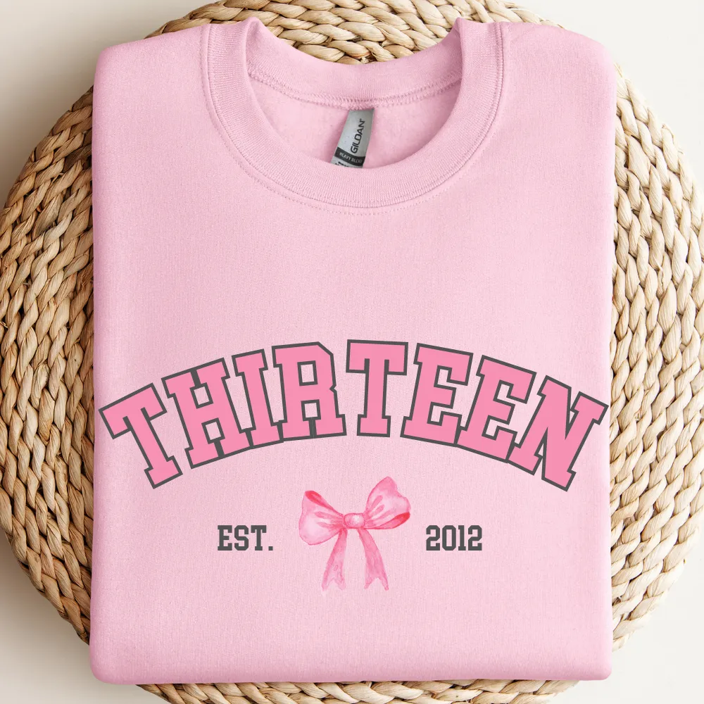 Coquette Birthday Sweatshirt