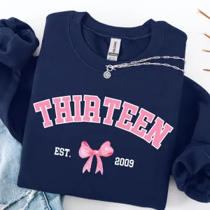 Coquette Birthday Sweatshirt