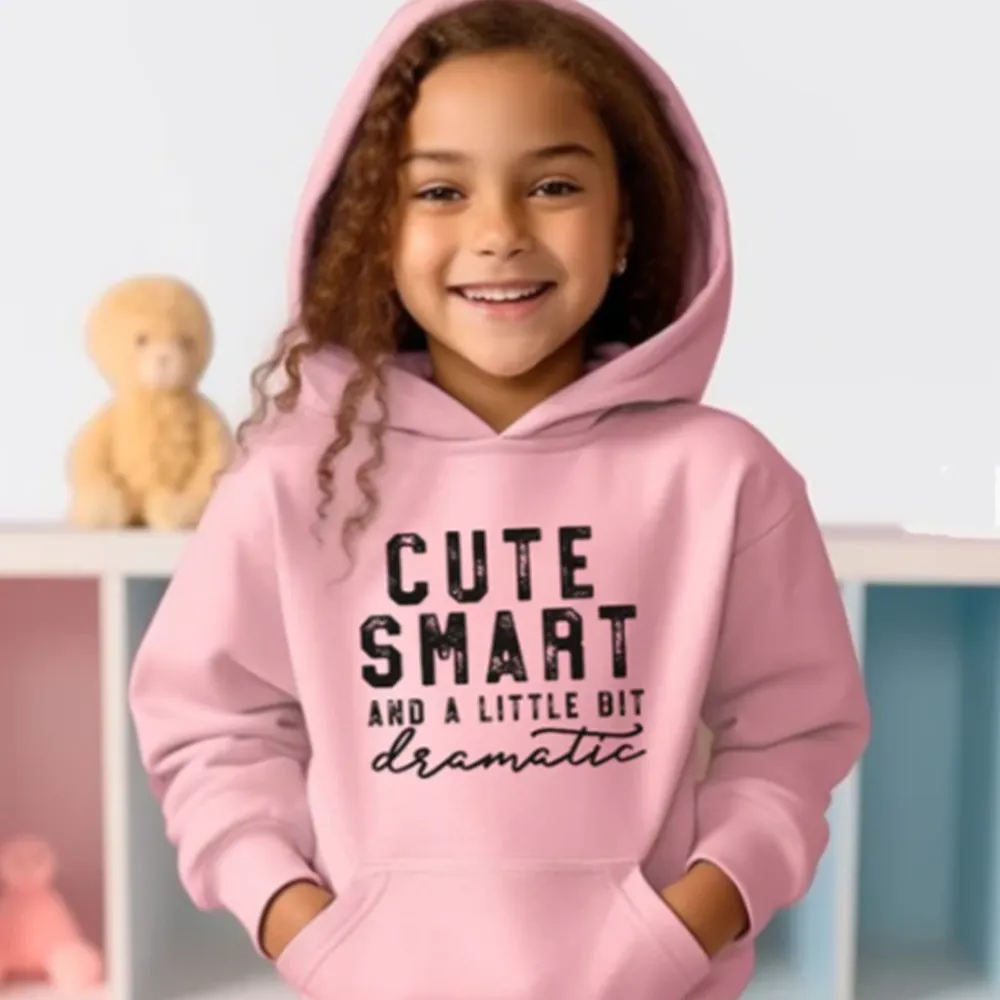 Cute/Smart/Dramatic Kids Hoodie