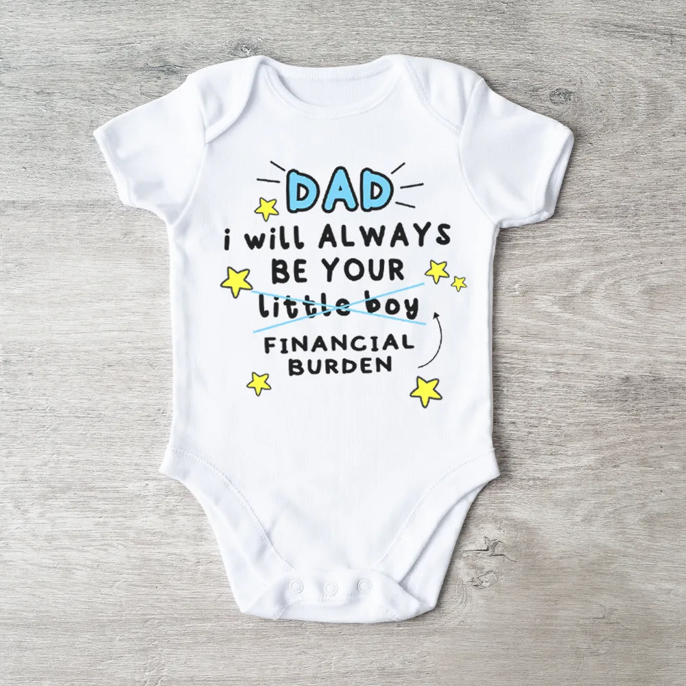 Dad's Financial Burden Baby Boy Vest
