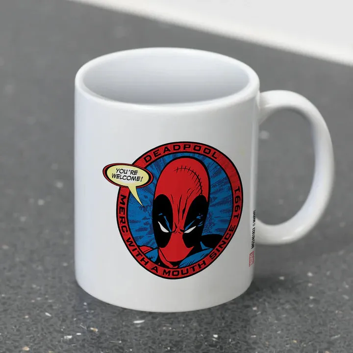 Deadpool (Merc With A Mouth) White 11Oz Mug