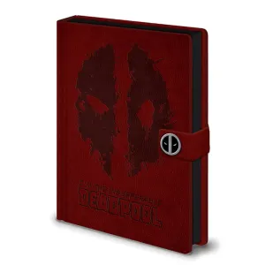 Deadpool (Splat) A5 Premium Notebook