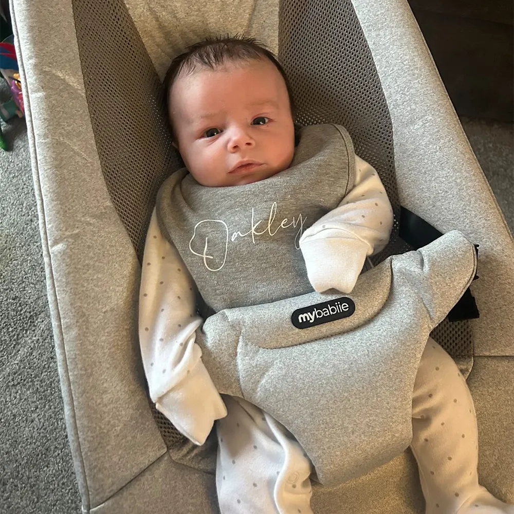 Essentials Personalised Script Bib