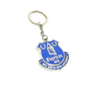 Everton Official Crest Metal Keyring