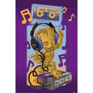 Guardians Of The Galaxy (Groot Cassette) Maxi Poster