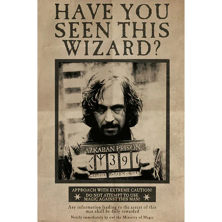 Harry Potter (Wanted Sirius) Maxi Poster
