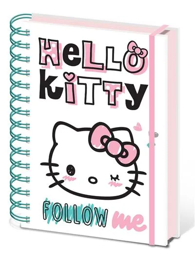 HELLO KITTY (INSTA CUTENESS) A5 WIRO NOTEBOOK
