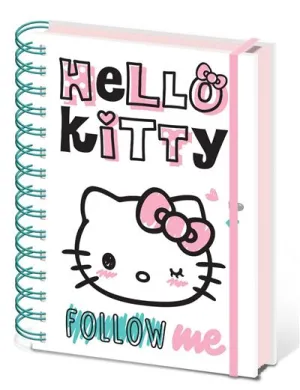 HELLO KITTY (INSTA CUTENESS) A5 WIRO NOTEBOOK
