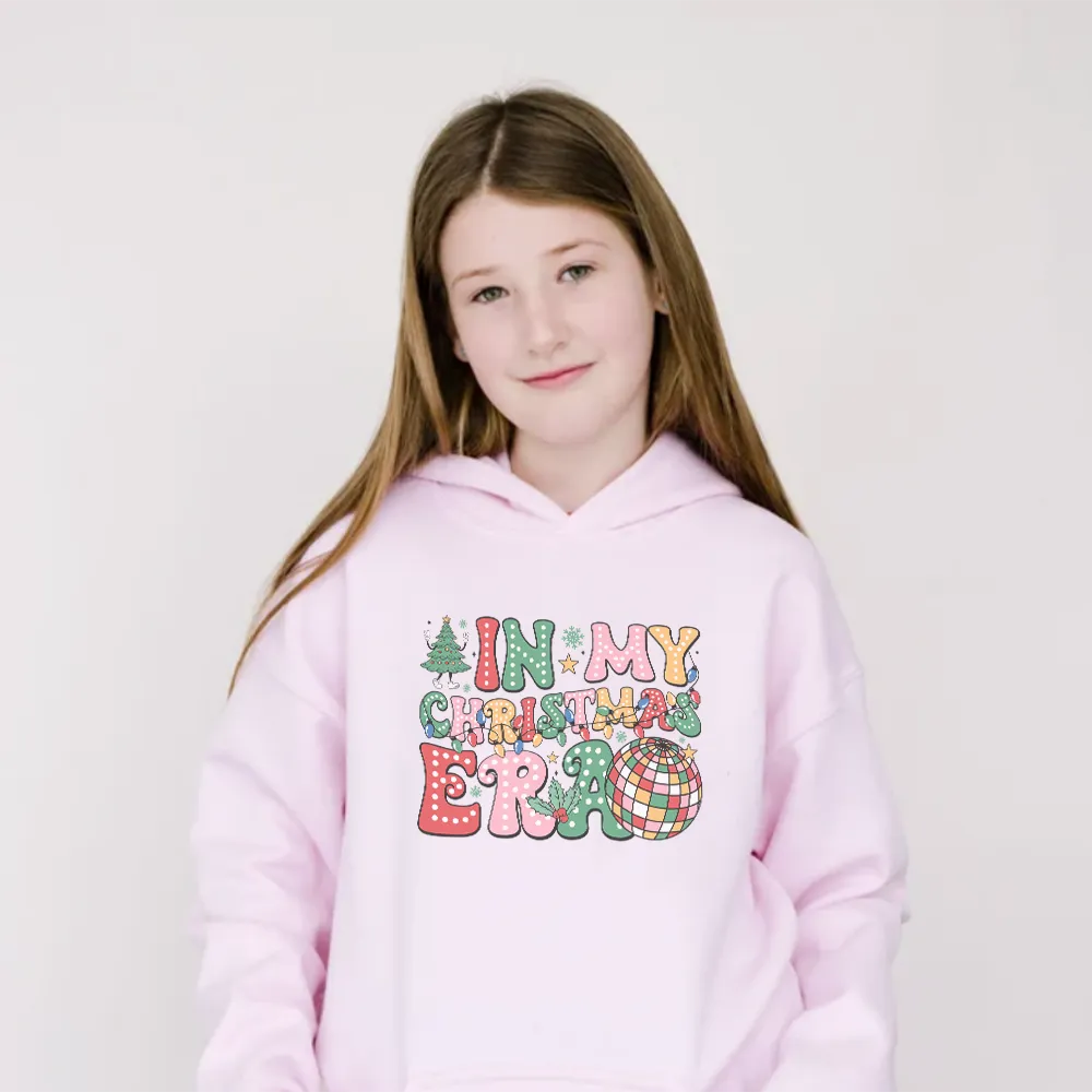 In My Christmas Era Kids Hoodie