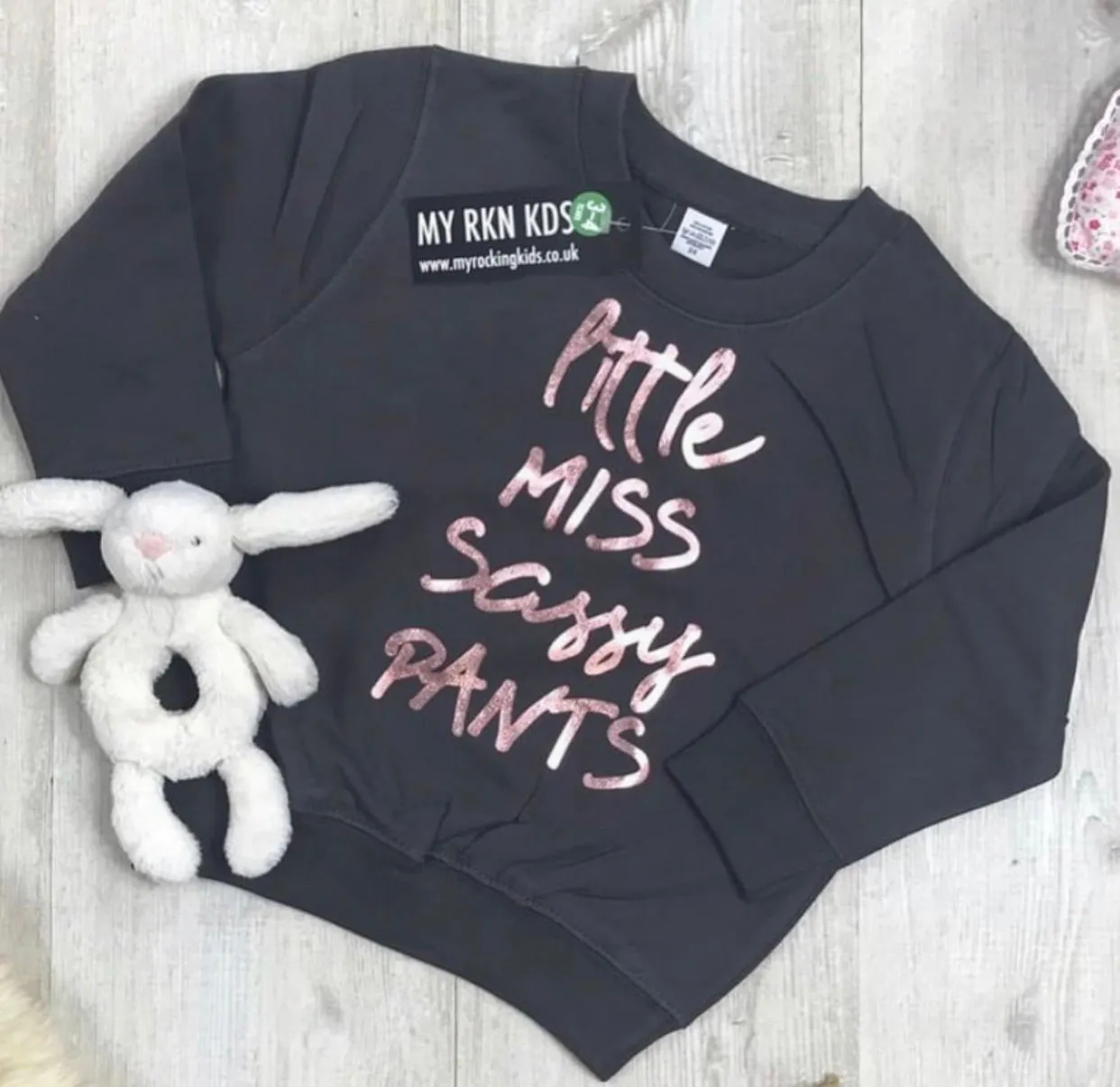 Little Miss Sassy Pants Sweater (MRK X)
