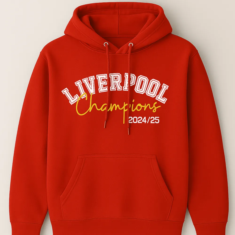 Liverpool FC Champions 2024/25 Hoodie