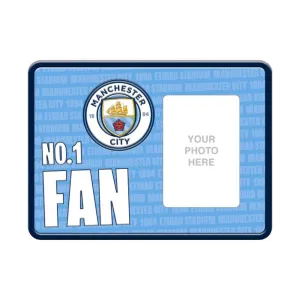 Manchester City Official No 1 Fan Frame Sign