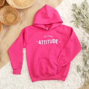 May Contain Attitude Kids Hoodie