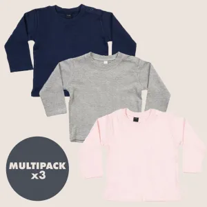 MRK Essentials - Sunset 3 Pack long Sleeve T-Shirt Bundle