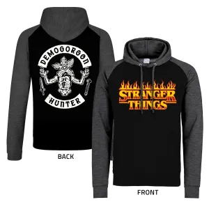 Netflix Stranger Things Flaming Logo Unisex Hoodie