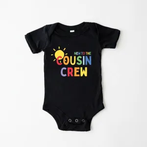 New To The Cousin Crew Summer Baby Vest