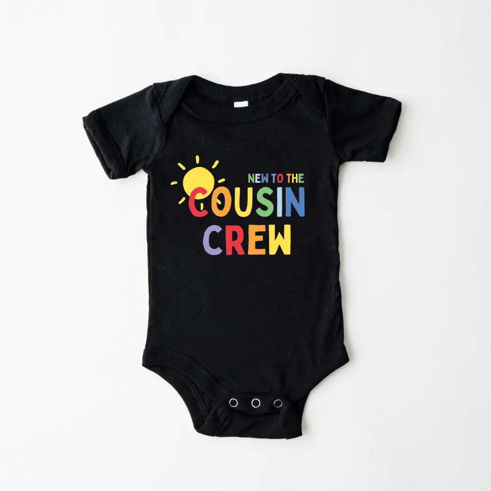 New To The Cousin Crew Summer Baby Vest