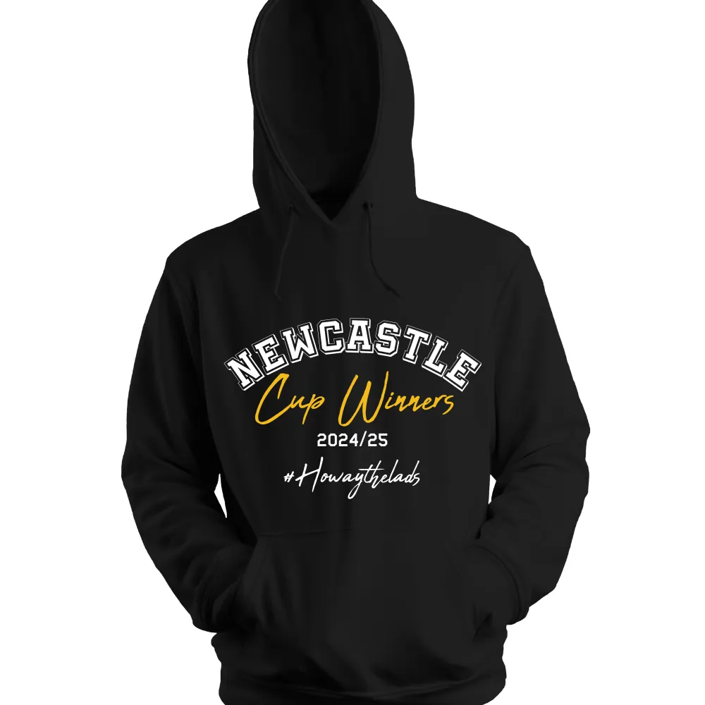 Newcastle United Cup Winners Howay 2024/25 Hoodie