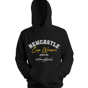Newcastle United Cup Winners Howay 2024/25 Hoodie