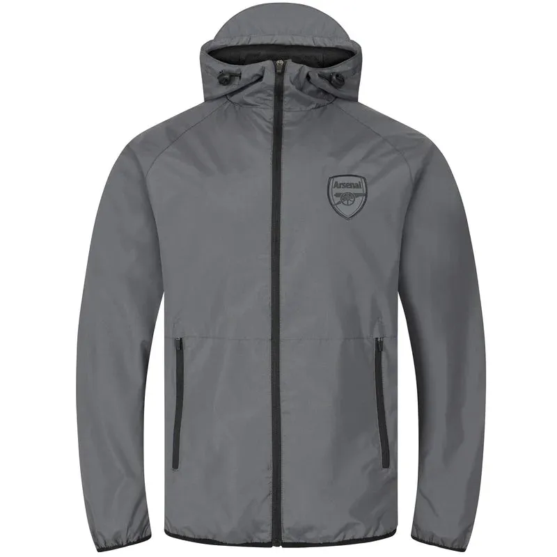 Official Arsenal FC Mens Shower Jacket