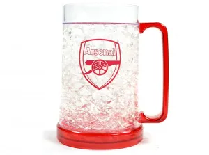 Official Arsenal Freezer Tankard Clear Crest
