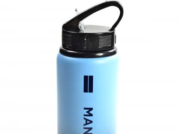 Official Man City FC Fade Aluminium Water Bottle 750ml