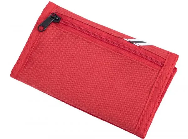 Official Man Utd Core Stripe Wallet Red