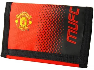 Official Man Utd Wallet Fade Design Black Trim