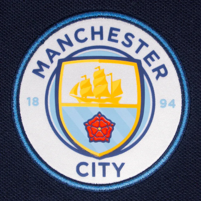 Official Manchester City FC Boys Polo Shirt