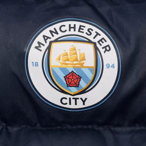 Official Manchester City FC Boys Quilted Jacket