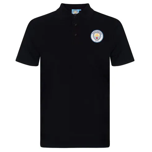 Official Manchester City FC Mens Polo Shirt