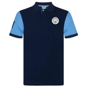 Official Manchester City FC Mens Polo Shirt