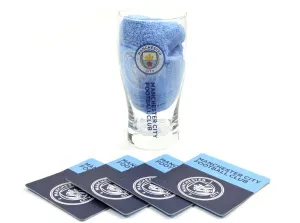 Official Manchester City FC Mini Bar Set