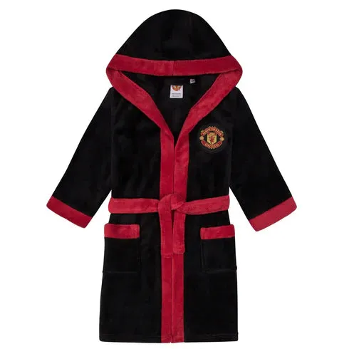 Official Manchester United FC Boys Dressing Gown