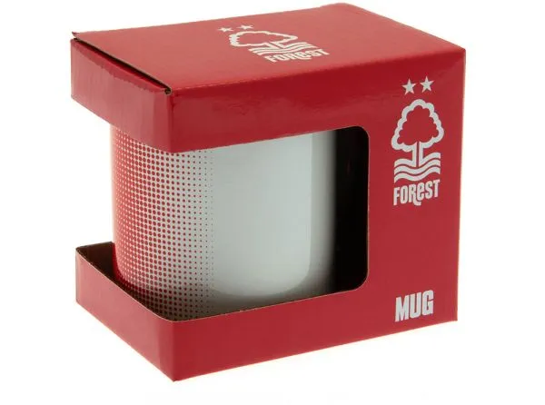 Official Nottingham Forest FC Fade 11 Oz Boxed Mug