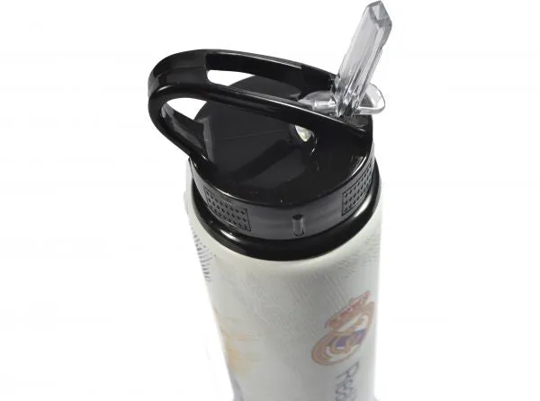 Official Real Madrid 10144 Aluminium Water Bottle 750ml