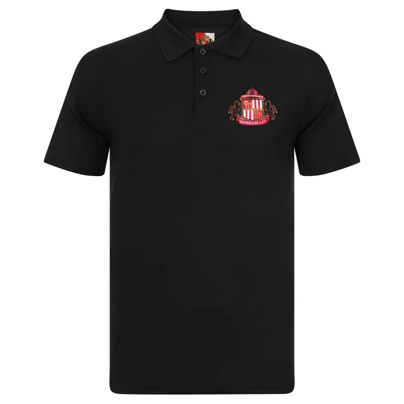 Official Sunderland AFC Mens Polo Shirt