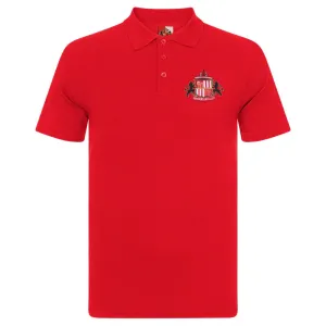 Official Sunderland AFC Mens Polo Shirt
