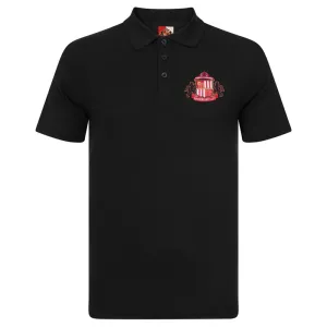 Official Sunderland AFC Mens Polo Shirt
