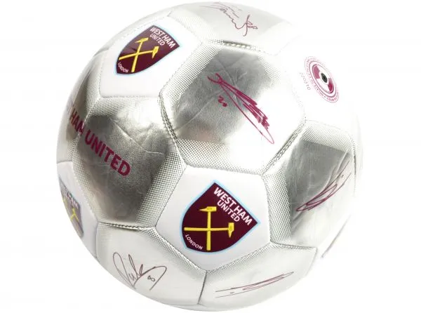 Official West Ham Special Ed Size 5 Signature Ball