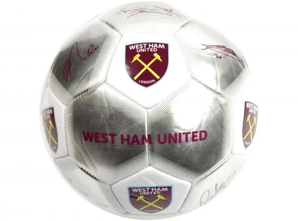 Official West Ham Special Ed Size 5 Signature Ball