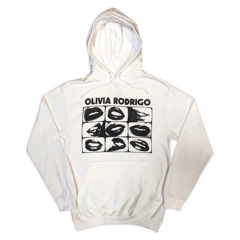 Olivia Rodrigo Threshold Lips Grid Hoodie