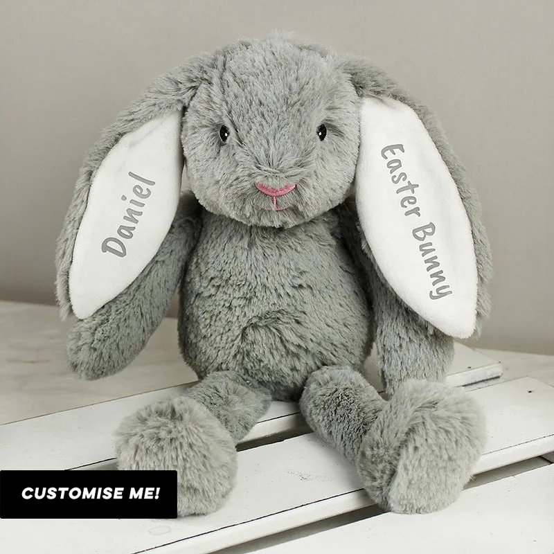 Personalised Bunny Rabbit Soft Toy (MRK-iD)