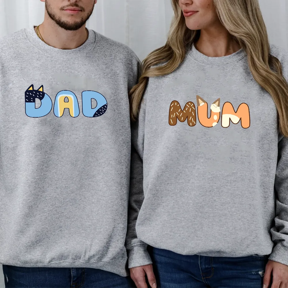 Puppy Dog Parents Parents- Mum & Dad Sweatshirts